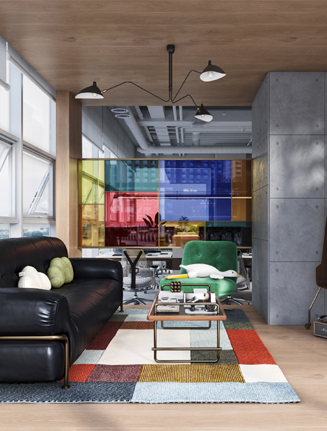 游戏公司装修设计